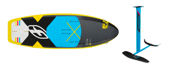 Hydrofoil board kitesurf