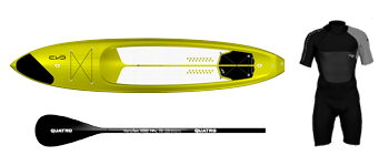 Inflatable/solid board rental Paddle board